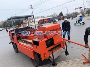 陜西省寶雞市岐山縣三方合作共同研制GQ-1800E型自驅動機械式疏通機